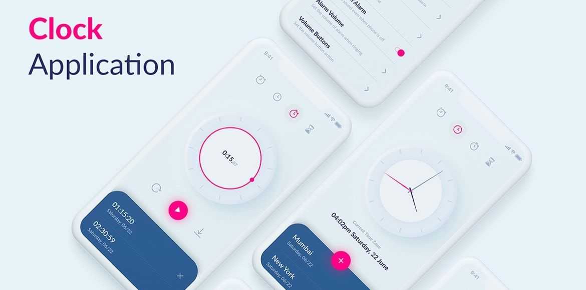 Design a Clock Application